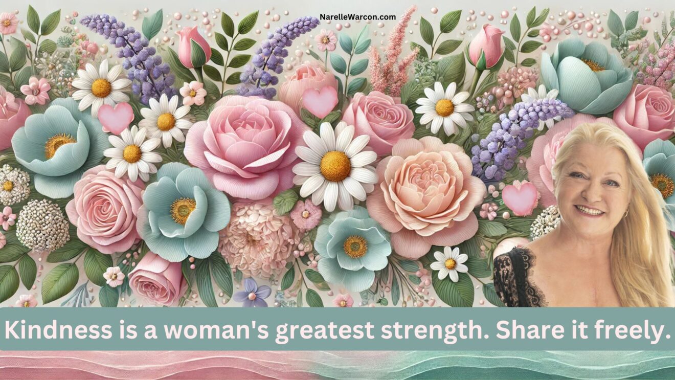 Kindness is a Woman’s Greatest Strength, Share It Freely – Narelle Warcon
